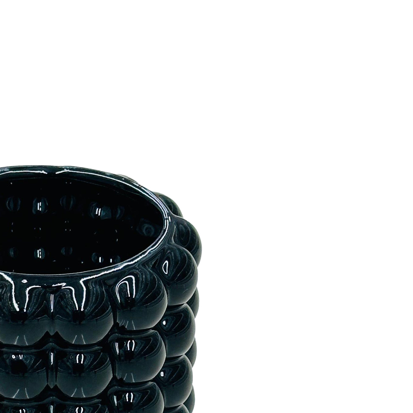 97165-04 Ceramic Vase Black