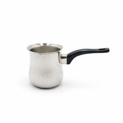 Df 1009 Stainless Steel Milk And Coffee Warmer Small Heating Pot With Handle From Siddiq Gift Shop