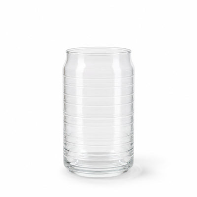 Durly Glass Cup Set 3 Pieces 480ml Clear Glass Drinking Cups for Water Juice by Siddiq Gifts