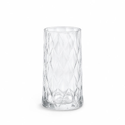Durly Glass Cup Set 3 Pieces 520ml Clear Glass Drinking Cups for Water Juice by Siddiq Gifts