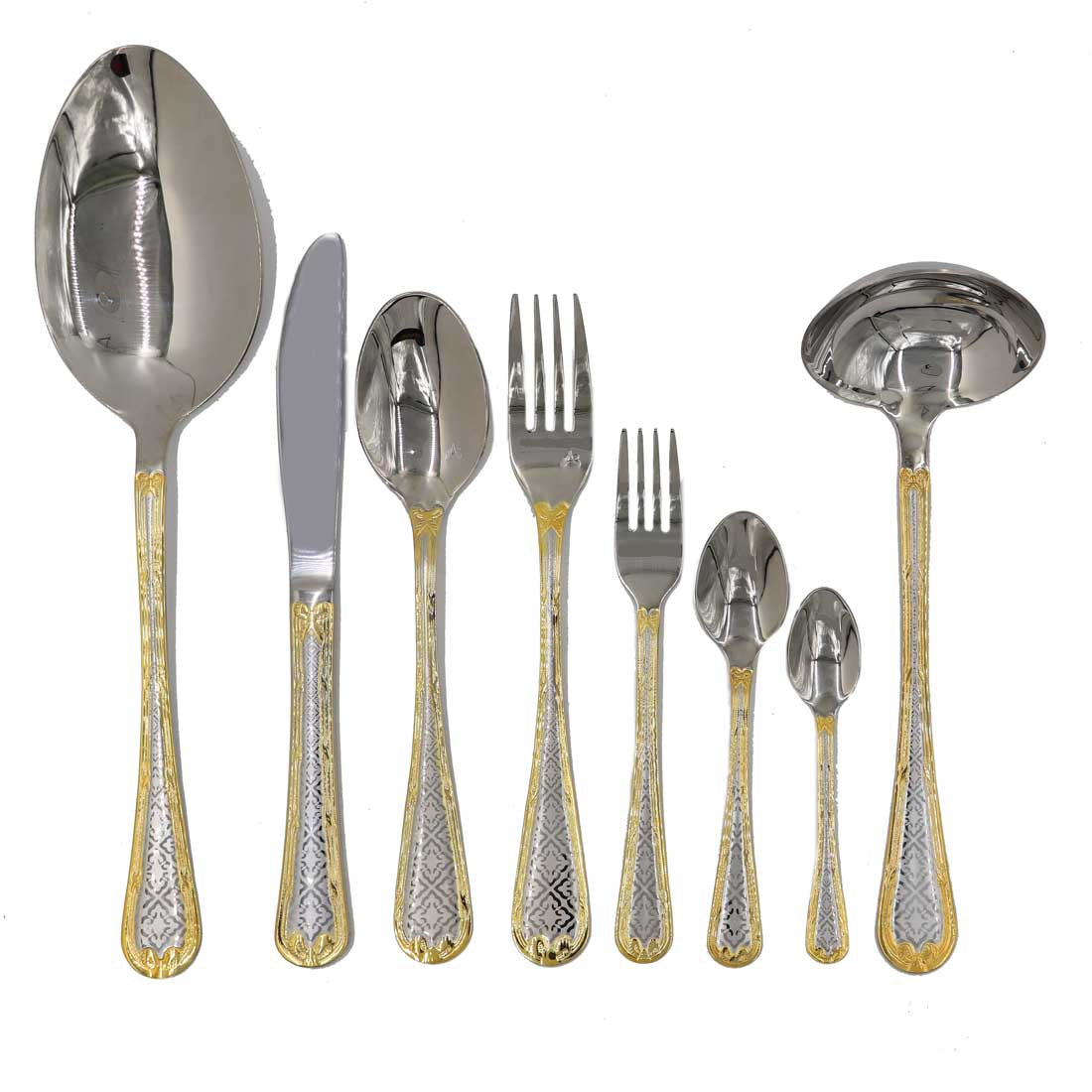 Nn-074 Elegant 38-Piece Cutlery Set