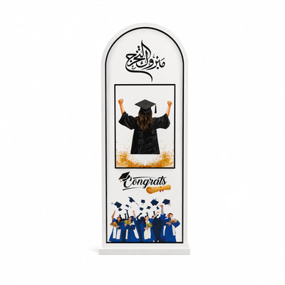 Arch Acrylic Graduation Photo Display Stand 58 x 160 CM Siddiq Gifts