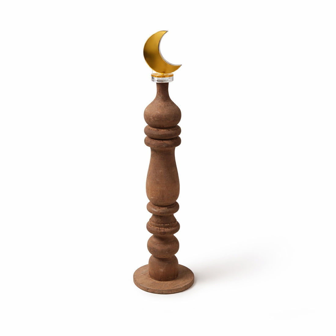 EA-RST25054-M Wooden Ramadan Crescent Table Stand  – 47 cm