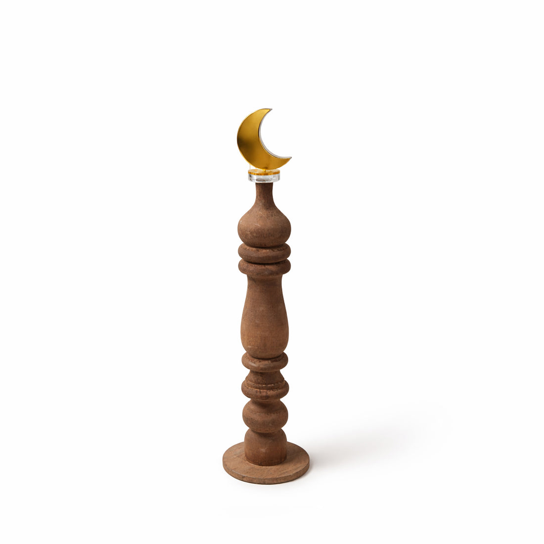 EA-RST25054S Solid Acrylic Ramadan Kareem Crescent Stand – 27 cm