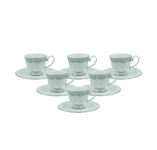 MK-411 Turkish Coffee Cup & Saucer Set 12 pcs