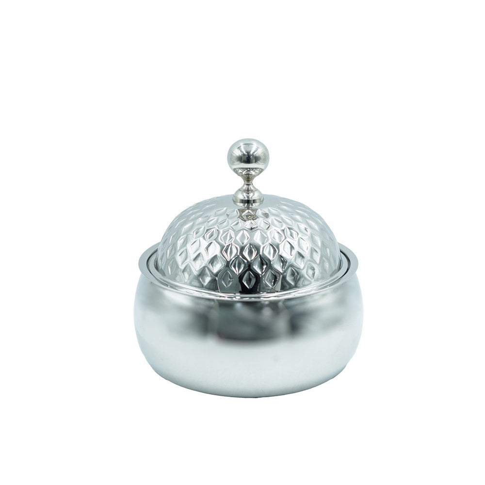 ZL0813554  Zolten SS Diamond Hotpot With Silver Knob 4L