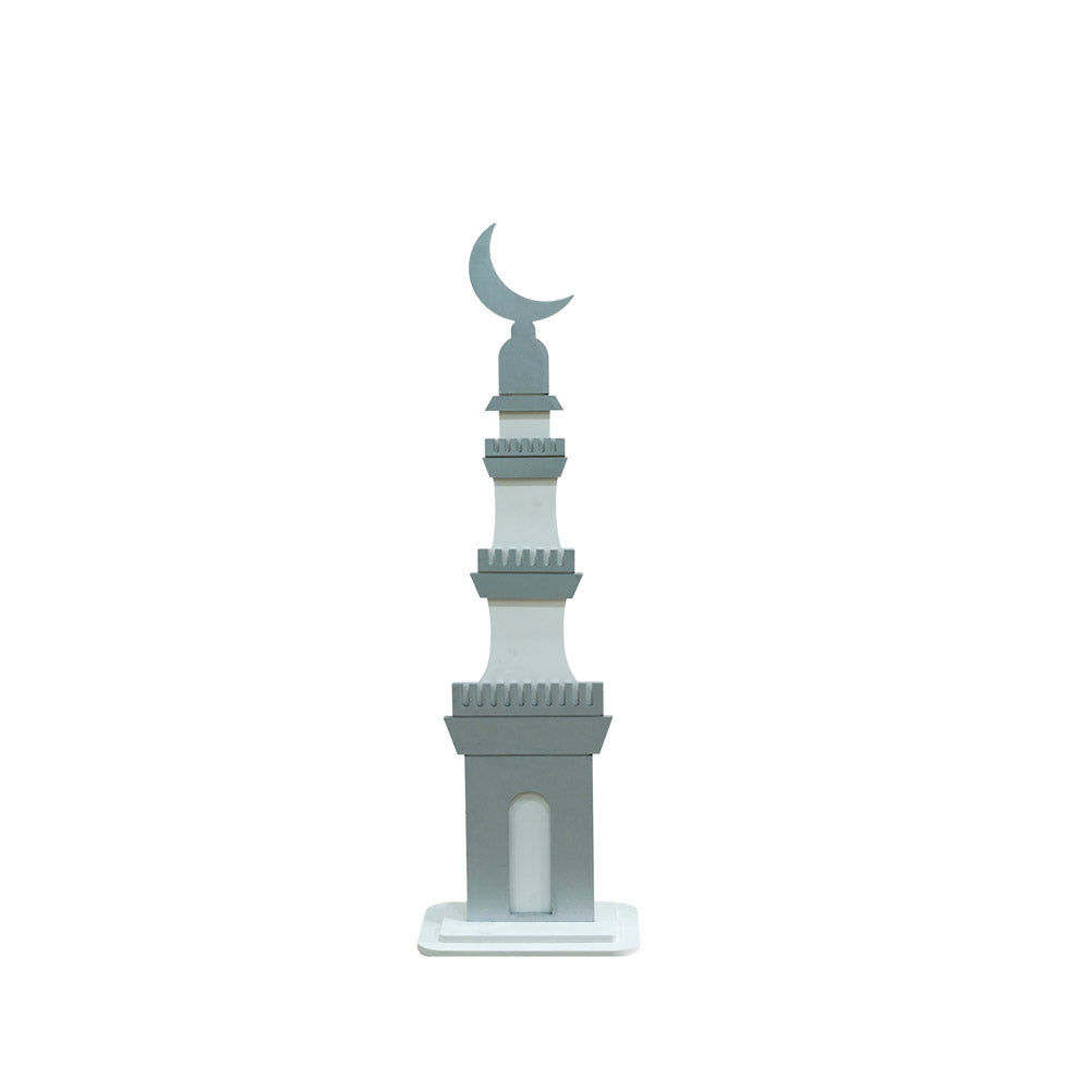 25R1050 Forex Minaret With Crescent Ramadan Decor