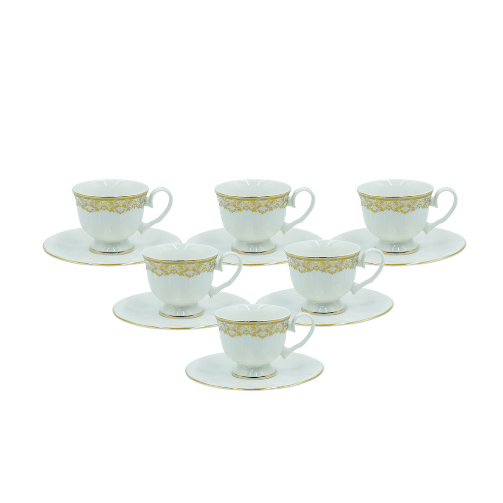 MK-407 Milk Cup & Saucer Set 12 pcs