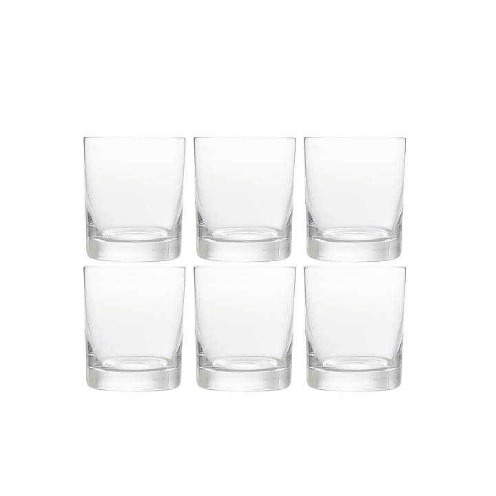 Glass Tumbler Set – 6-Piece – 390 ml – Sleek & Sturdy Design – DCS3040