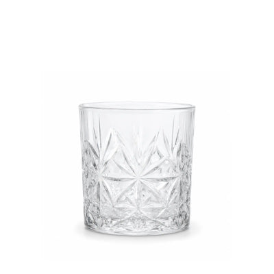 Elegant 6-Piece Clear Glass Tumbler Set With A 340 Ml Capacity And Floral Textured Design, Perfect For Serving Water, Juice, Soft Drinks, And Refreshing Beverages At Siddiq Gifts.