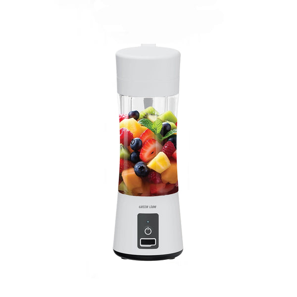 Green Lion Juice Mate Portable Juicer 380ml Rechargeable Blender with Type-C Charging by Siddiq Gifts