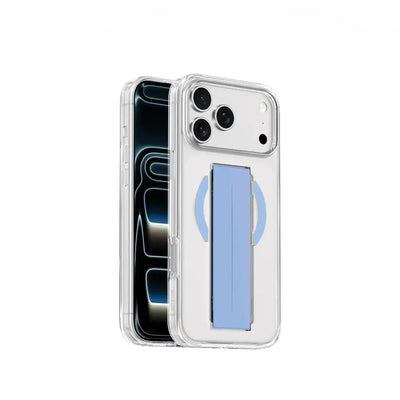 Green Lion MagSafe Grip Case for iPhone 18 Pro Max Light Blue by Siddiq Gifts