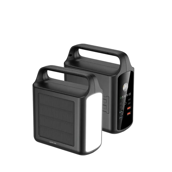 Green Lion Solar Xtreme 10000mAh Power Bank Black by Siddiq Gifts