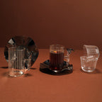 GT1146 Tea & Cawa Cup Set – 18-Piece Black Premium Serving Collection