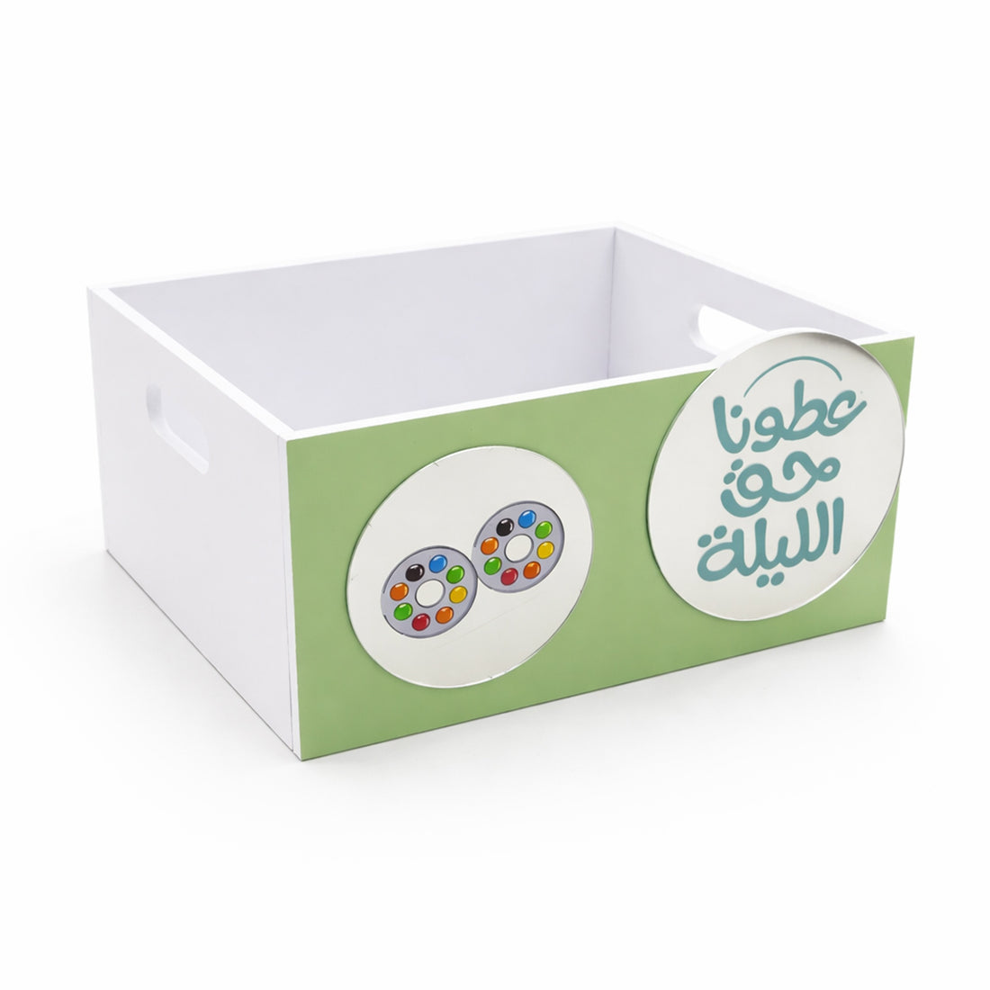 HAQ00038 صندوق عرض العملات الأجنبية الرمضاني المزخرف من حق الليلة