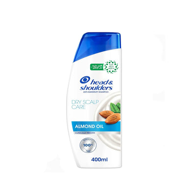 Head & Shoulders Dry Scalp Care Almond Oil Anti-Dandruff Shampoo 400ml by Siddiq Gifts