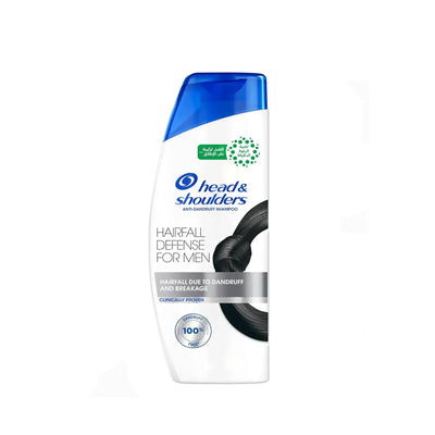 Head & Shoulders Men Hairfall Defense Anti-Dandruff Shampoo 190ml by Siddiq Gifts