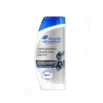 Head & Shoulders Oxygenated Charcoal Detox Anti-Dandruff Shampoo 375ml by Siddiq Gifts