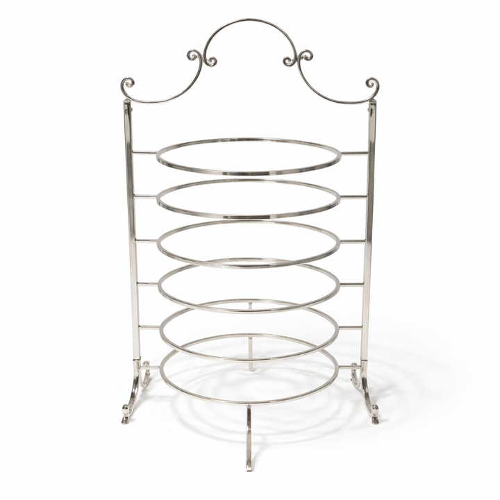 HO-987A-S-S 6-Layer Metal Plate Holder 45cm – Silver | Siddiq Gifts ...