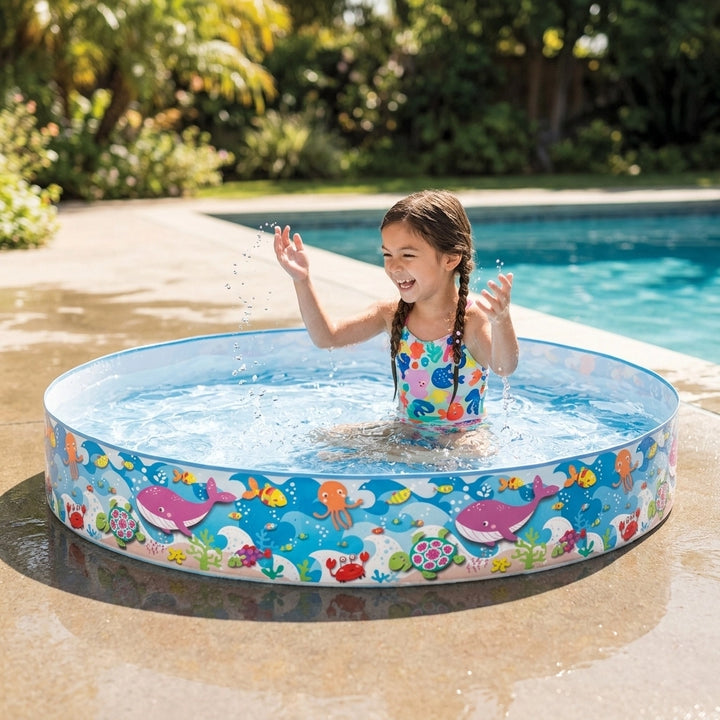 Intex Beach Days Snapset Pool – 1.52 M x 25 CM Kids Play Pool | Siddiq ...