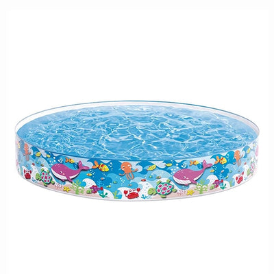 Intex Beach Days Snapset Pool 1.52 M x 25 CM Kids Play Pool Siddiq Gifts