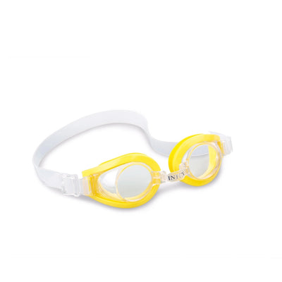INTEX Play Goggles For Kids Yellow Swimming Goggles Siddiq Gifts