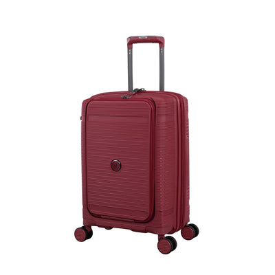 IT Luggage Trolley Case Dark Dahlia TSA Lock 360 Spinner Wheels Expandable Design Siddiq Gifts