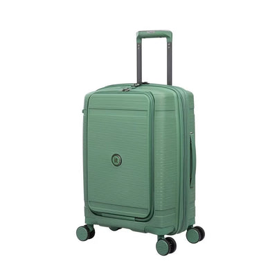 IT Luggage Trolley Case Green Tea TSA Lock 360 Spinner Wheels Expandable Design Siddiq Gifts