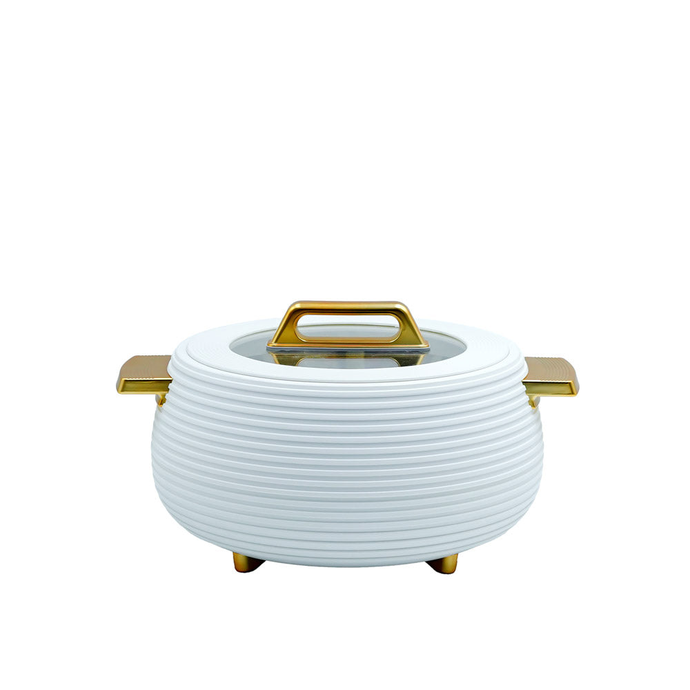 Lavin Food Warmer White Gold