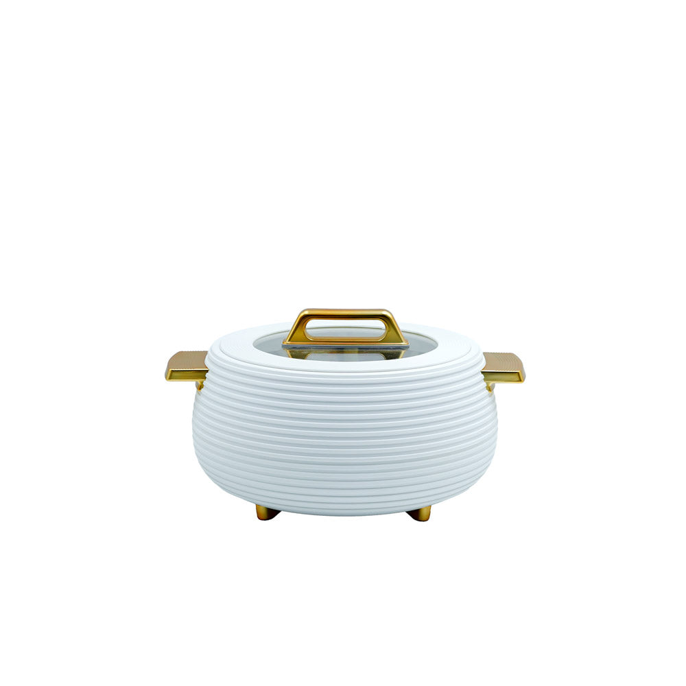 Lavin Food Warmer White Gold