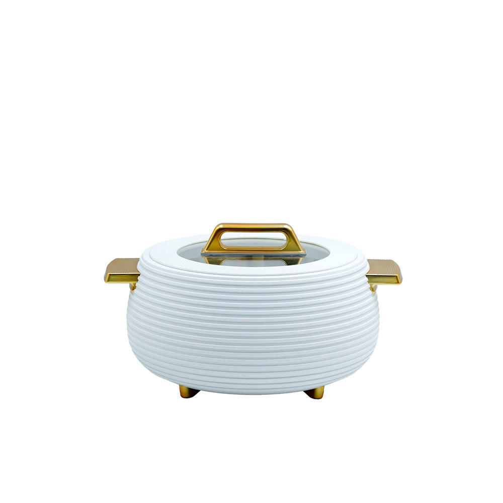 Lavin Food Warmer White Gold