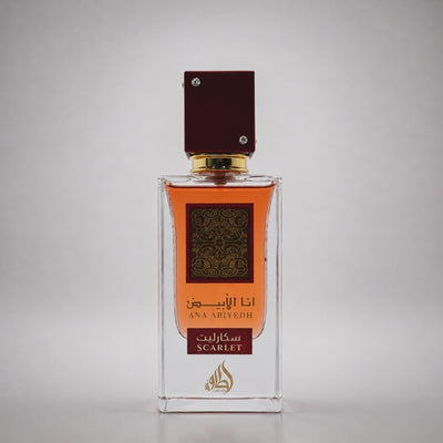 Lattafa Ana Abiyedh Scarlet Eau de Parfum 60 ml Unisex Perfume Bottle Siddiq Gifts