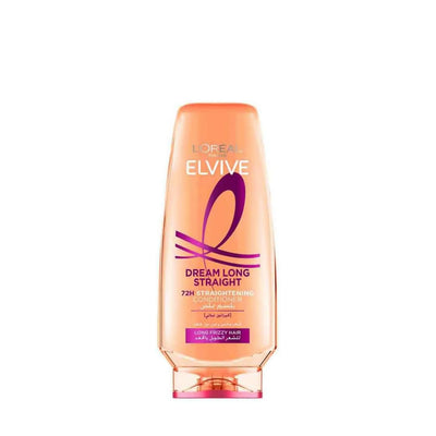 L'Oréal Paris Elvive Dream Long Straight 72H Straightening Conditioner, 360 ml, for Long Frizzy Hair, Ideal for Softer, Sleeker, and More Manageable Hair at Siddiq Gifts.