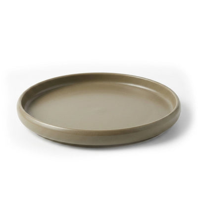 Luhpar Ceramic Dinner Plate 26.3 CM Taupe Brown Serving Plate Siddiq Gifts
