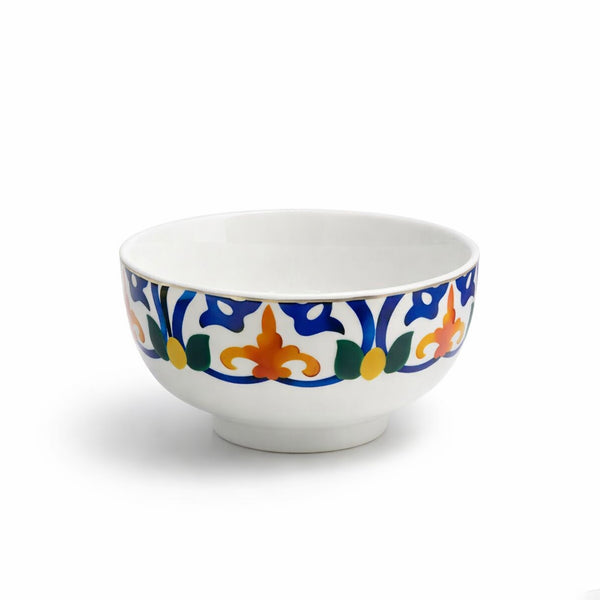 LUHPAR D24130D Ceramic Bowl – 4.5″ – Multicolor Design | Siddiq Gifts Mussafah Abu Dhabi