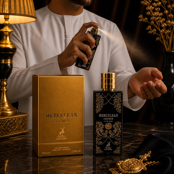 Maison Alhambra Herculean Leather 80ml Perfume for Men | Siddiq Gifts