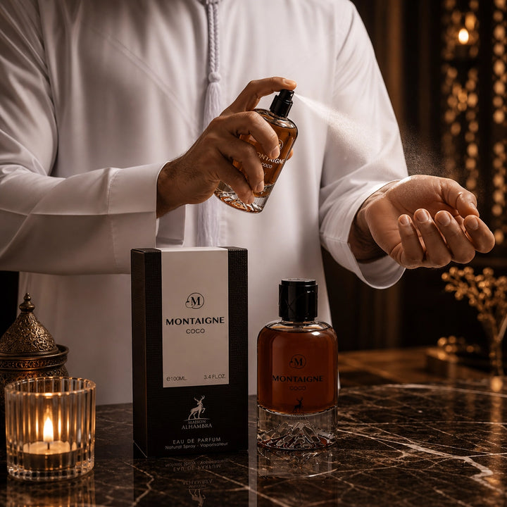 Maison Alhambra MONTAIGNE Coco 香水 100ml Maison Alhambra Montaigne Coco 100ml Perfume | Siddiq Gifts