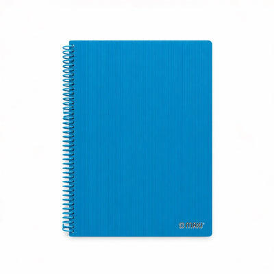 Maxi A4 Spiral Display Book 20 Pockets Turquoise Blue by Siddiq Gifts