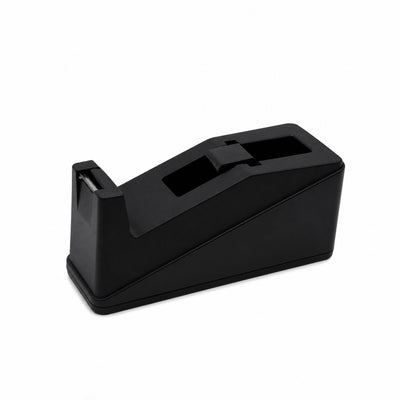 Medium Desktop Tape Dispenser Heavy-Duty Tape Holder Black Siddiq Gifts