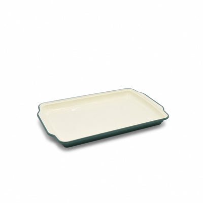 Melamine Serving Tray 45 × 31 cm Blue Grey Siddiq Gifts
