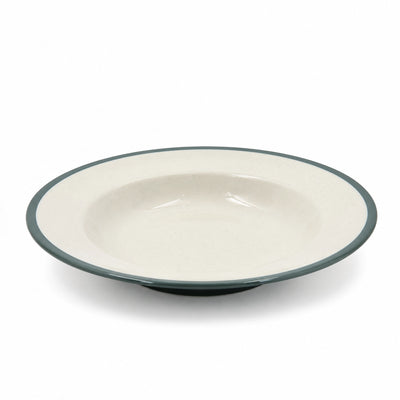 Melamine Soup Plate 9 Inch Blue Grey Siddiq Gifts