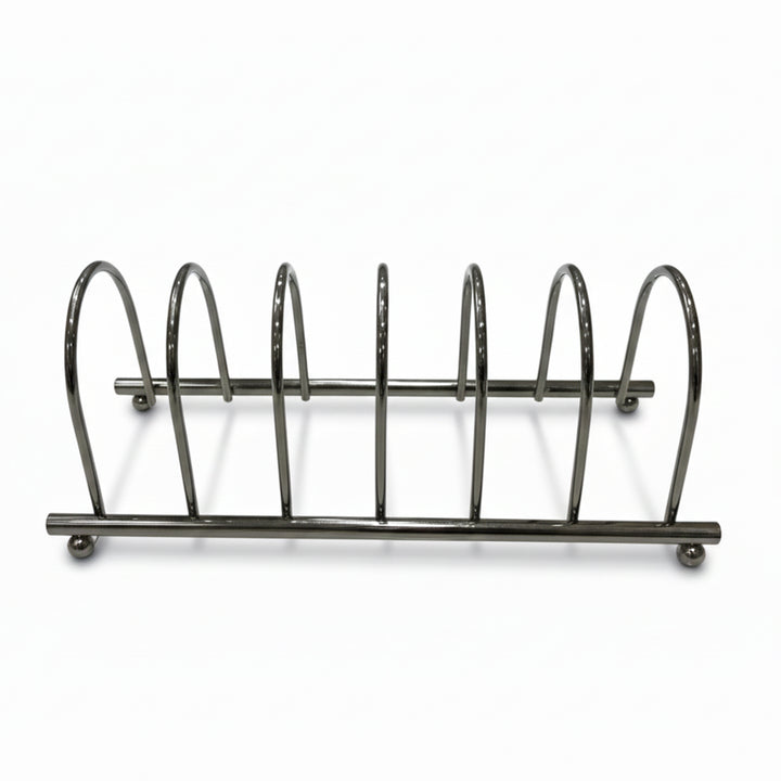 MT-43B Stainless Steel Plate Holder – Black Premium Plate Stand – Siddiq Gifts Mussafah Abu Dhabi