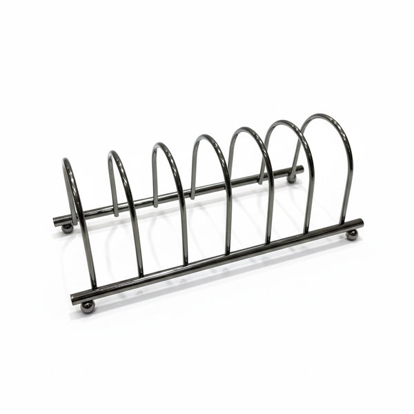 MT-43B Stainless Steel Plate Holder – Black Premium Plate Stand – Siddiq Gifts Mussafah Abu Dhabi