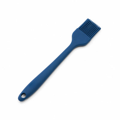 Nautilus Silicone Handle Brush 20 cm Heat-Resistant Basting & Pastry Brush Blue Siddiq Gifts