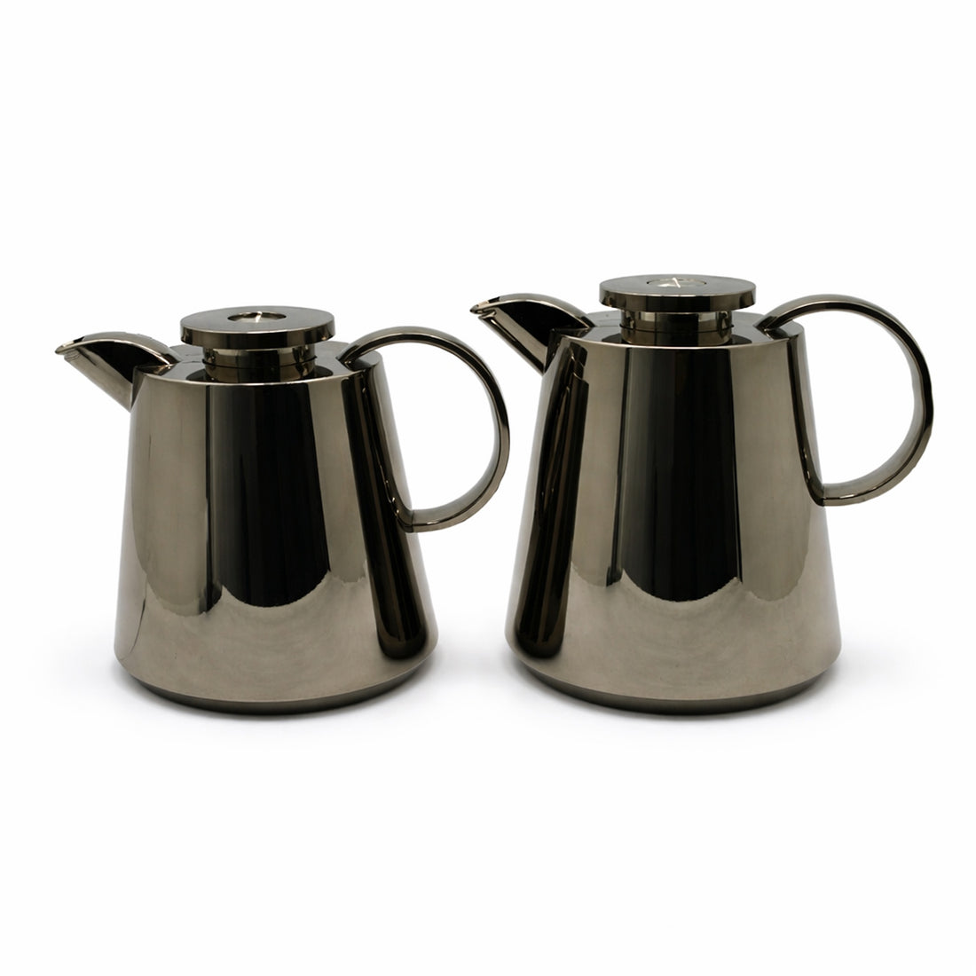 NB5700F Parati Vacuum Flask Set – 2 Pieces (0.5L + 1L) – Gunmetal Finish