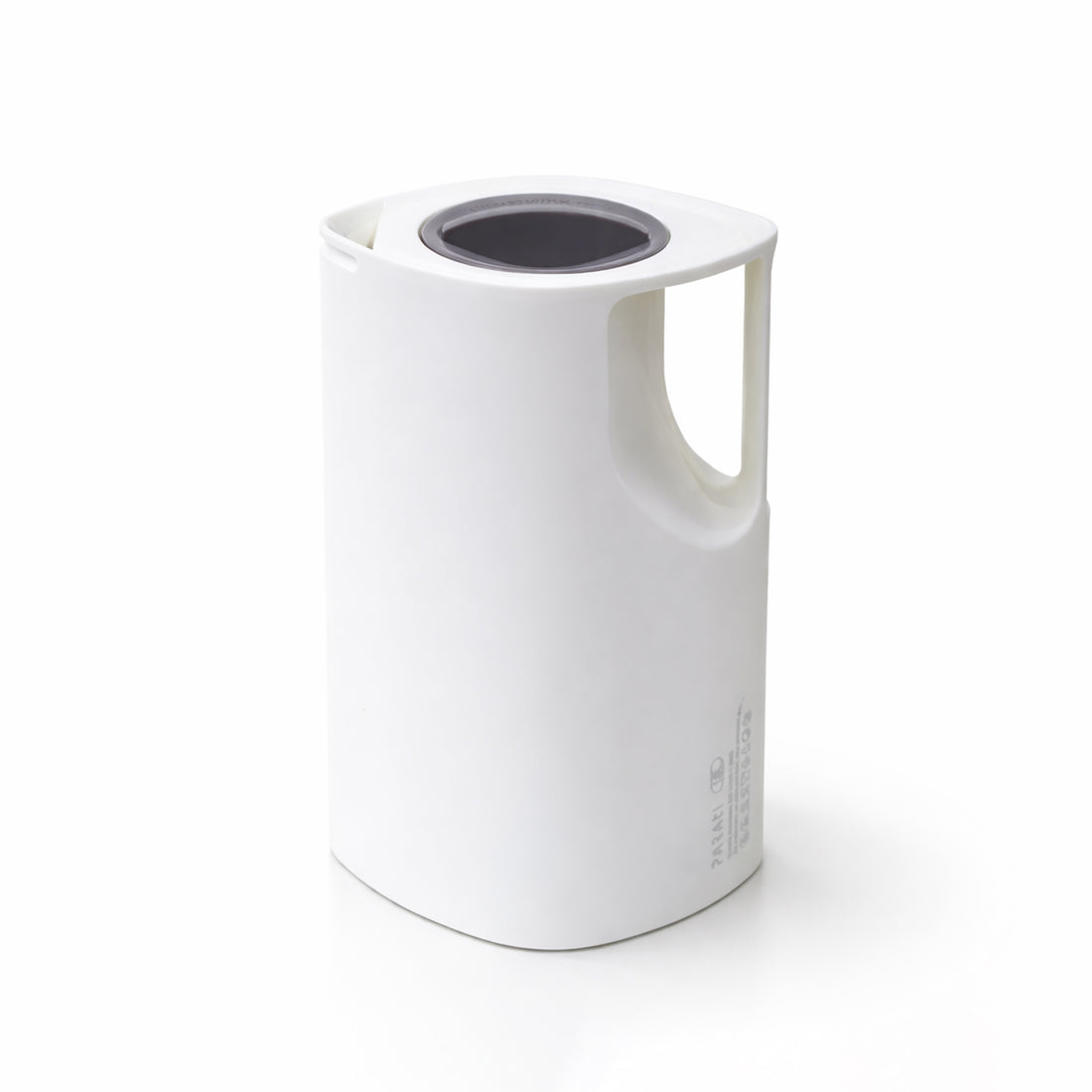 NB5960B Parati Vacuum Flask – 1.0 L – White Body with Grey Lid Finish