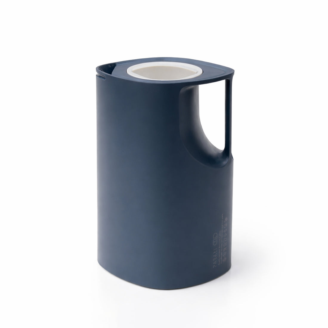 NB5960C Parati Vacuum Flask – 1.0 L – Dark Blue Body with Light Grey Lid Finish