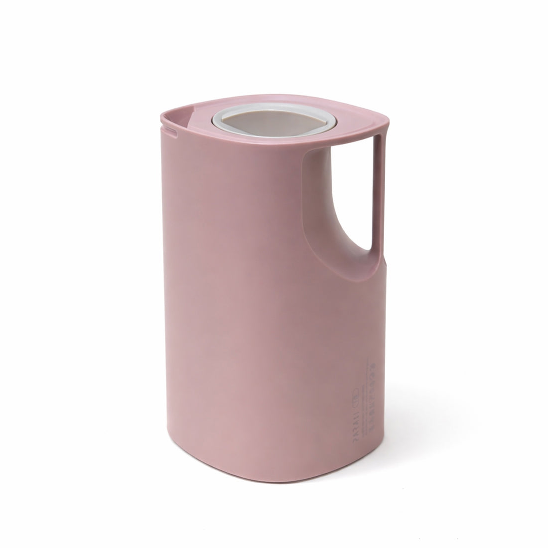 NB5960D Parati Vacuum Flask – 1.0 L – Pink Body with Light Grey Lid Finish