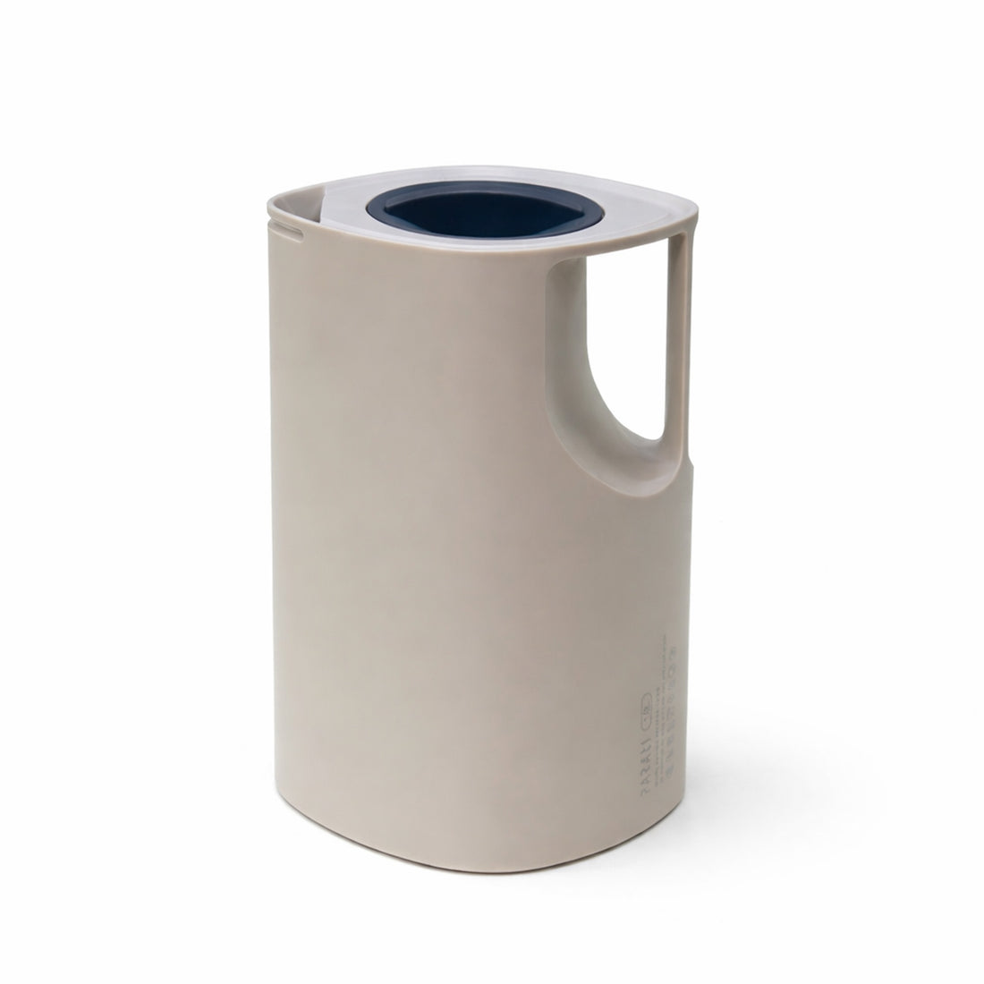 NB5960F Parati Vacuum Flask – 1.0 L – Beige Body with Dark Blue Lid Finish