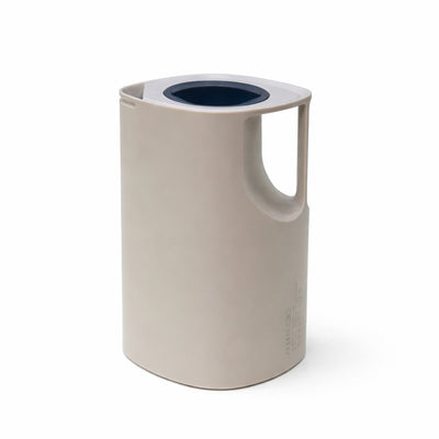 NB5960F Parati Vacuum Flask 1.0L Beige Body With Dark Blue Lid Finish – Siddiq Gifts Mussafah Abu Dhabi